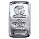 100 gramas - Prata - .9999 - Germania Mint Cast Bar