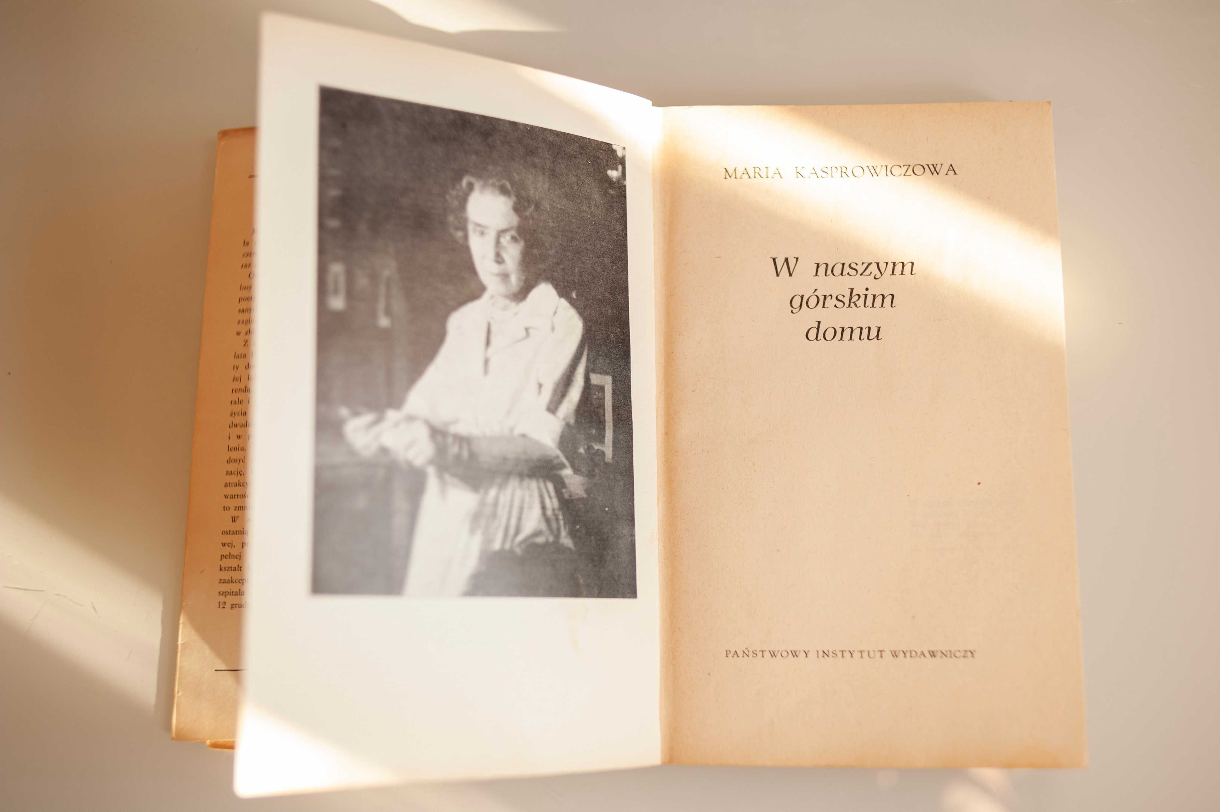 Maria Kasprowicz "W naszym górskim domu"