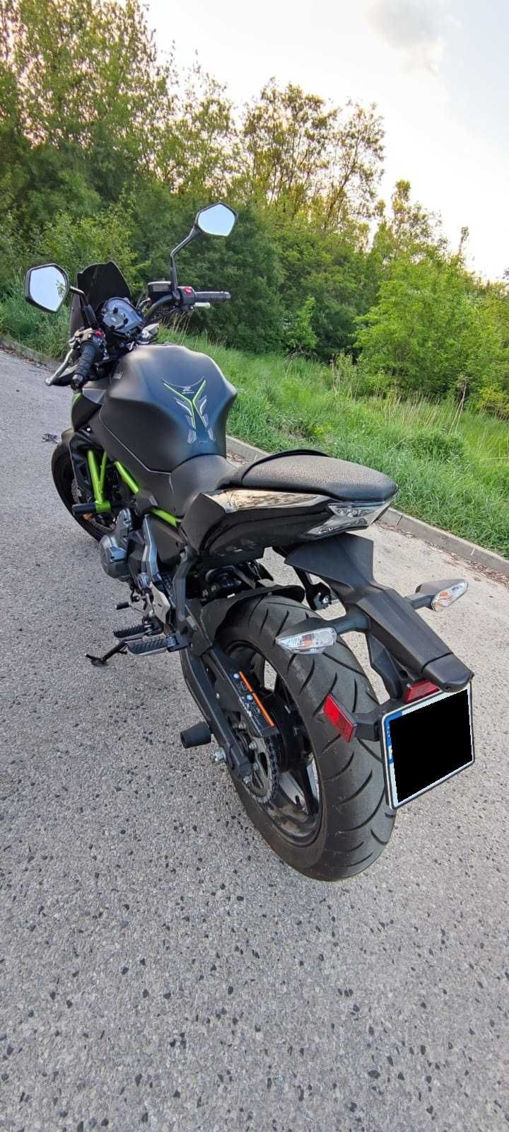 Kawasaki Z650 ABS. 2018r. 13k km. Nowy kufer Centralny na dwa kaski