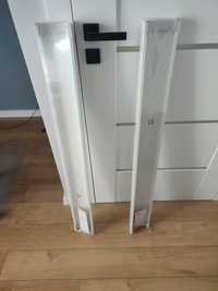 2x Ikea półka na zdjęcia 115 cm biała Mosslanda