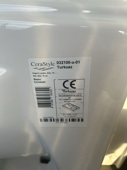 Umywalka Cerastyle Elite 70x45