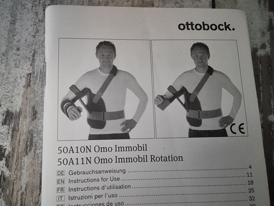Orteza odwodząca stawu barkowego Omo Immobil Rotation 50A11 Ottobock