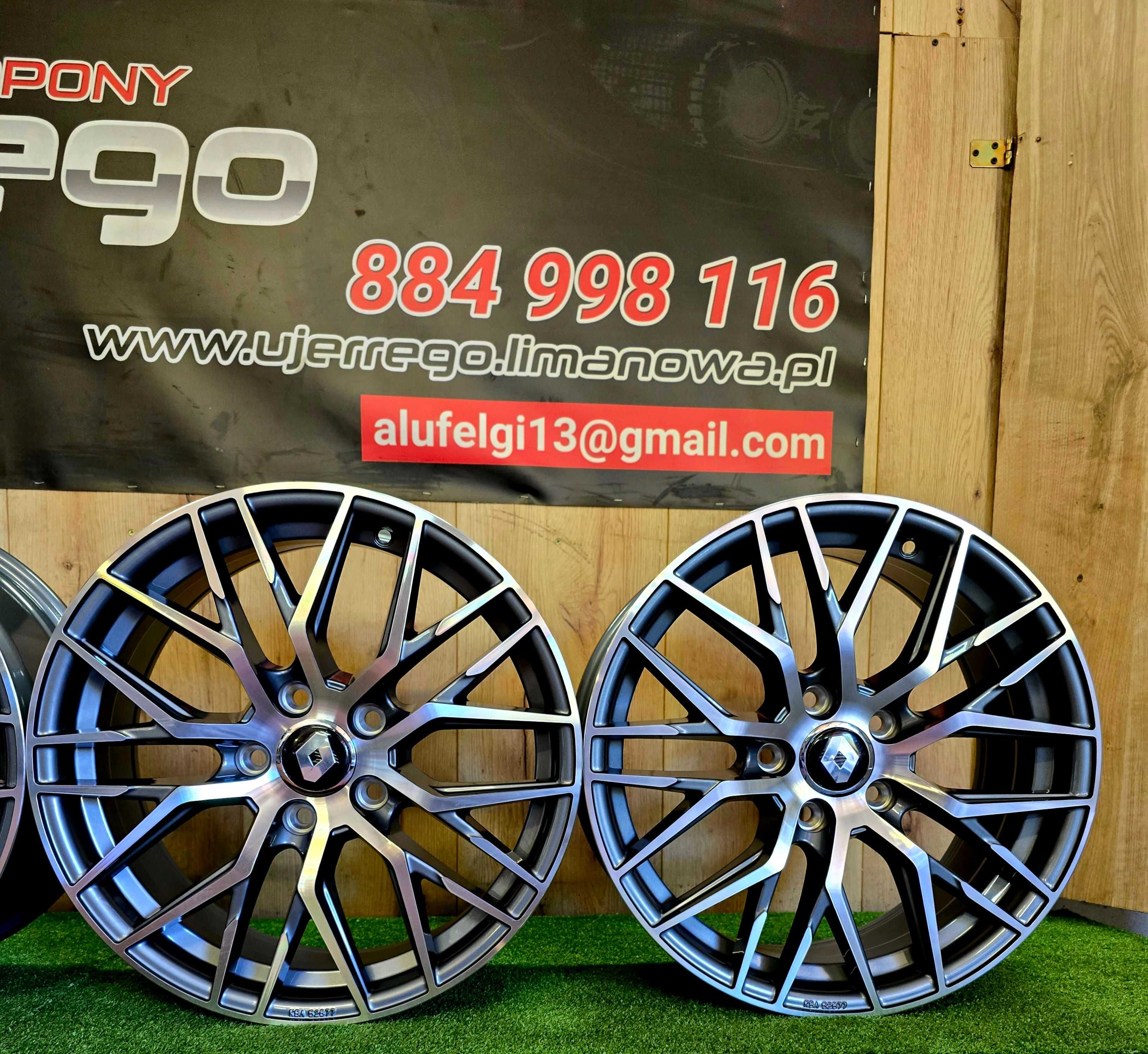 NOWE ALUFELGI RENAULT 17x5x114,3 - Austral,Clio,Laguna,Megane,Talisman