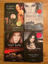 4 livros - Academia de Vampiros - Richelle Mead (portes grátis)