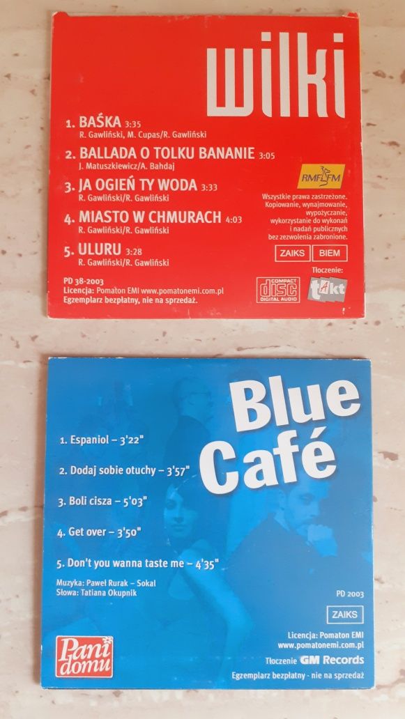 Blue Cafe,Wilki, Barry White, Bartek Wrona