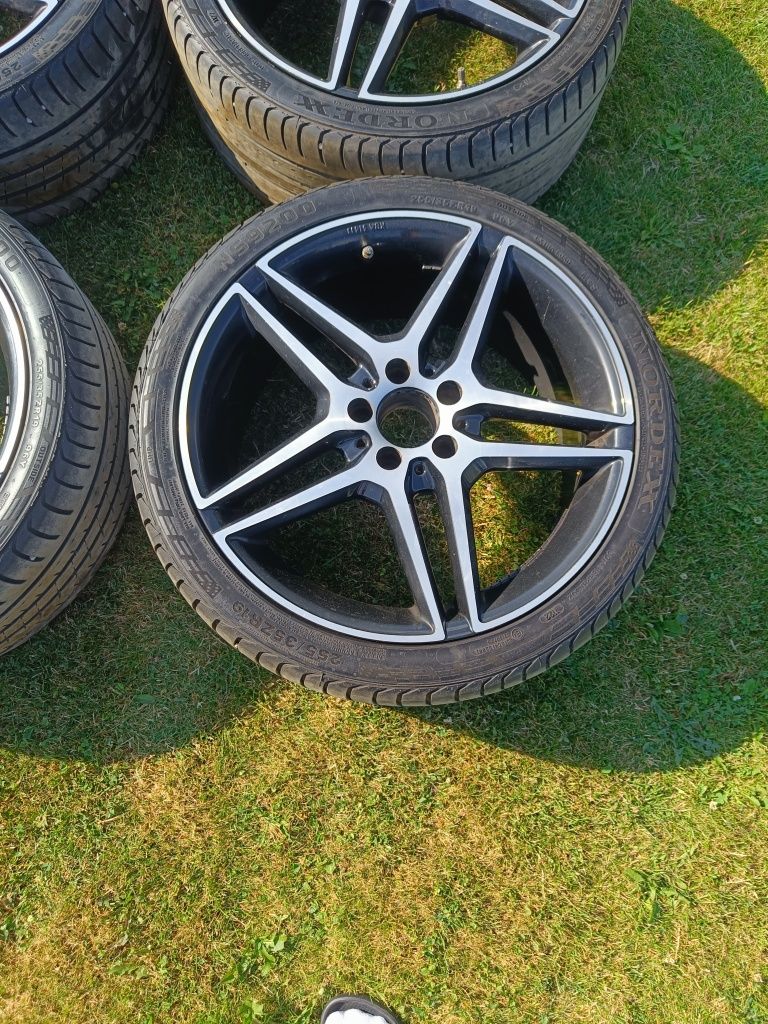 Felgi 19" 5x112 Mercedes-Benz E-Klasse  Mythos Black Diamond.
19"