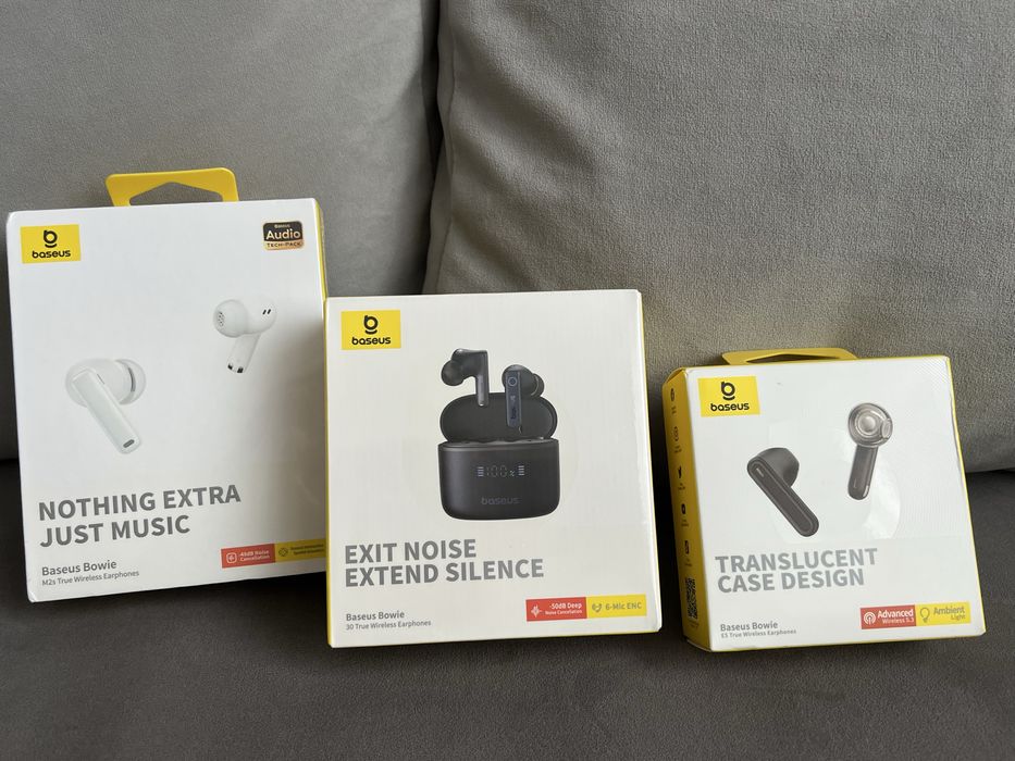 Навушники бездротові Baseus Bowie 30 Digital dispay Microph 6 ANC