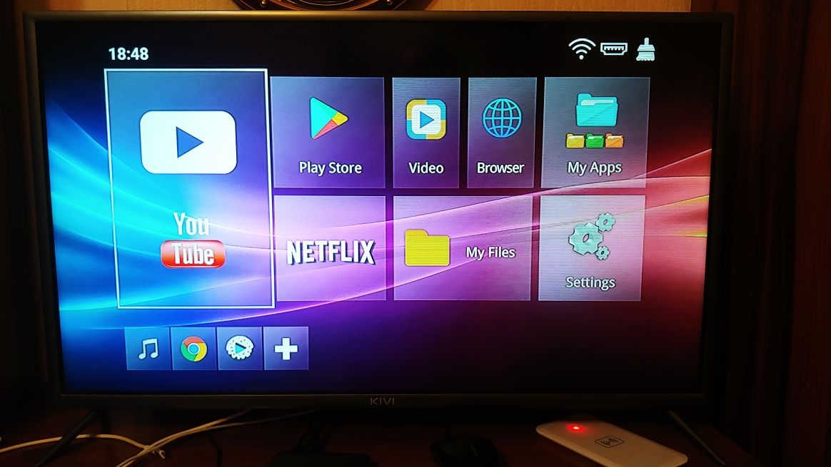 Приставка смарт HONGTOP H20 Smart TV Андроид 10.0 4К 1/8 gb