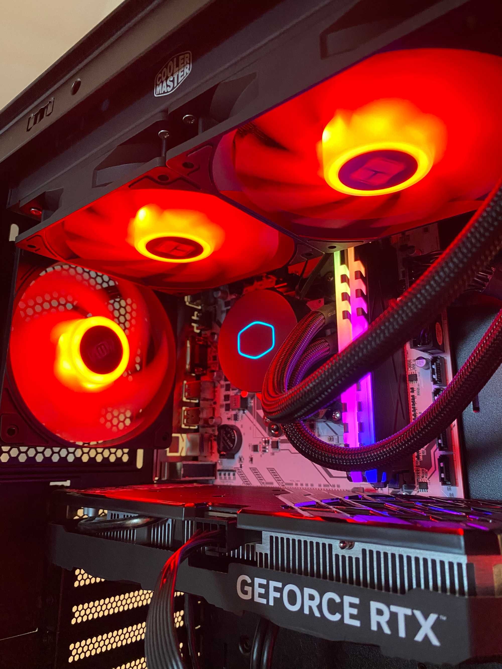 Nowy Komputer Gamingowy RTX 4060 Ryzen 5 5600 DDR4 16GB SSD M.2 500GB