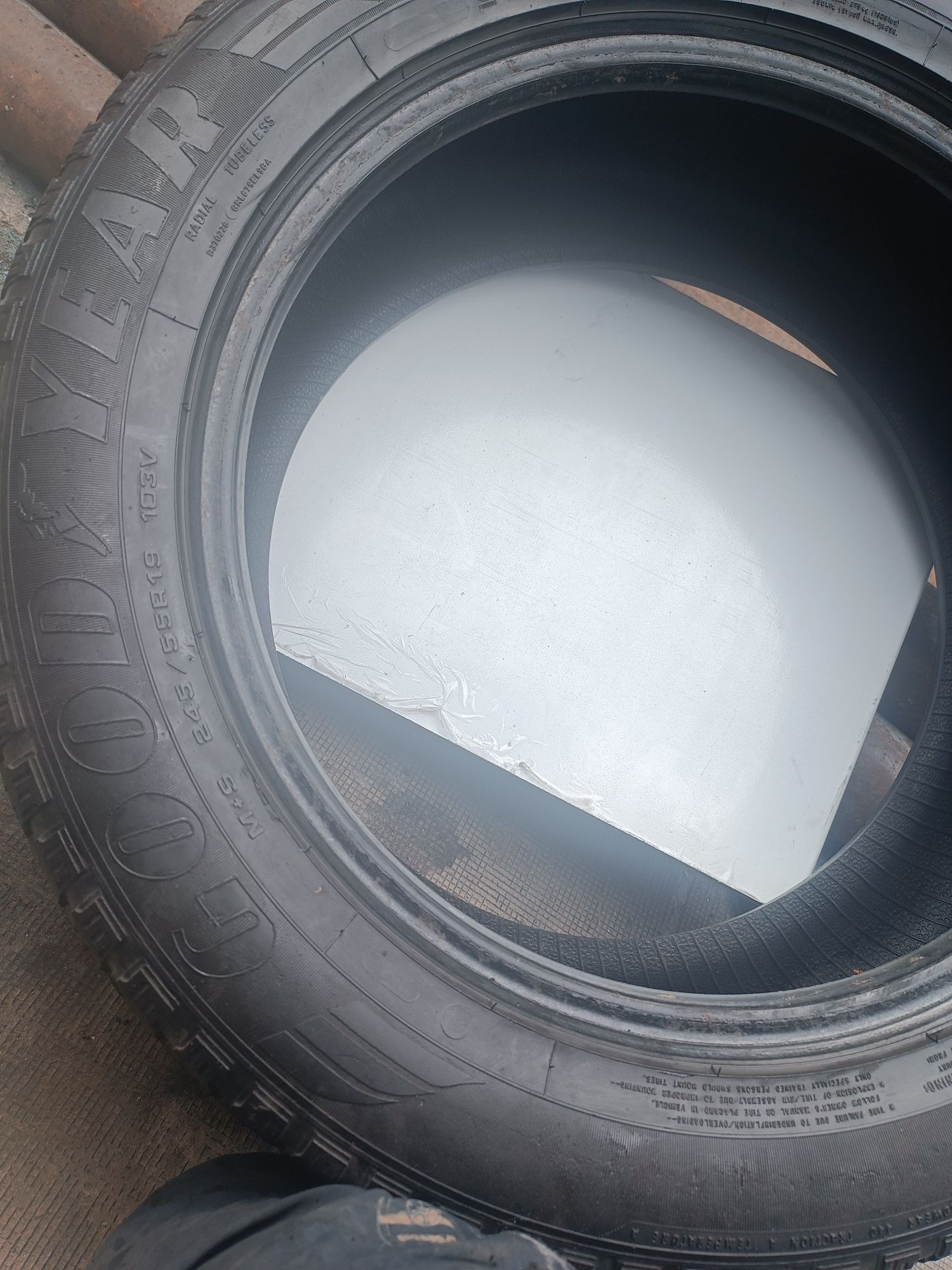 шина.бу Goodyear m+s 245-55r19.103v