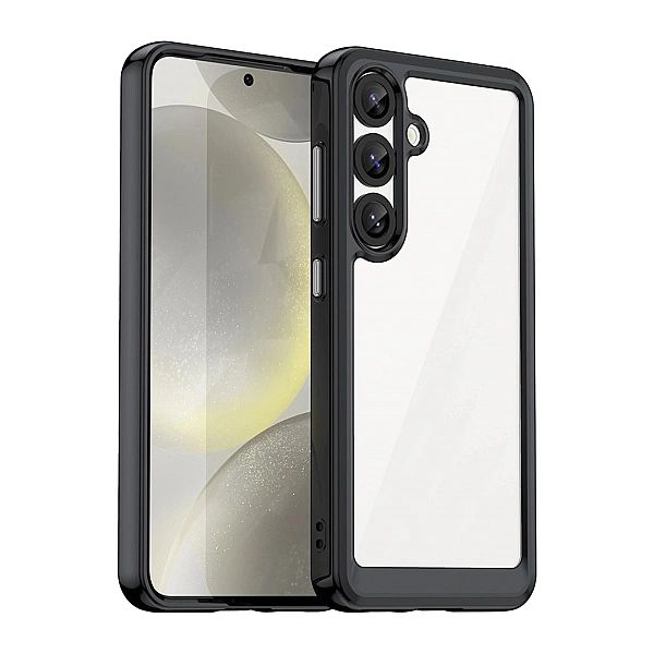 Etui silikonowe Outer Space Case z żelową ramką do Samsung Galaxy S25