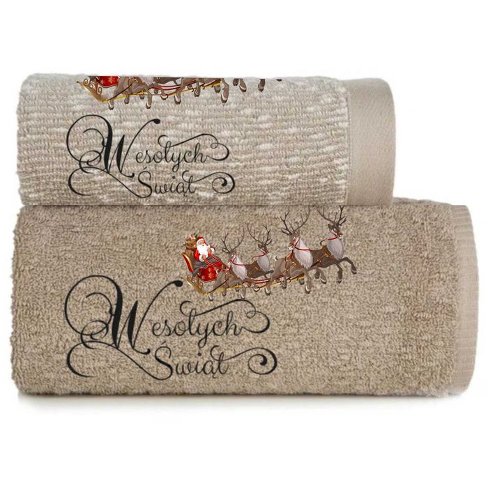 Ręcznik personalizowany świąteczny 70cmx140cm