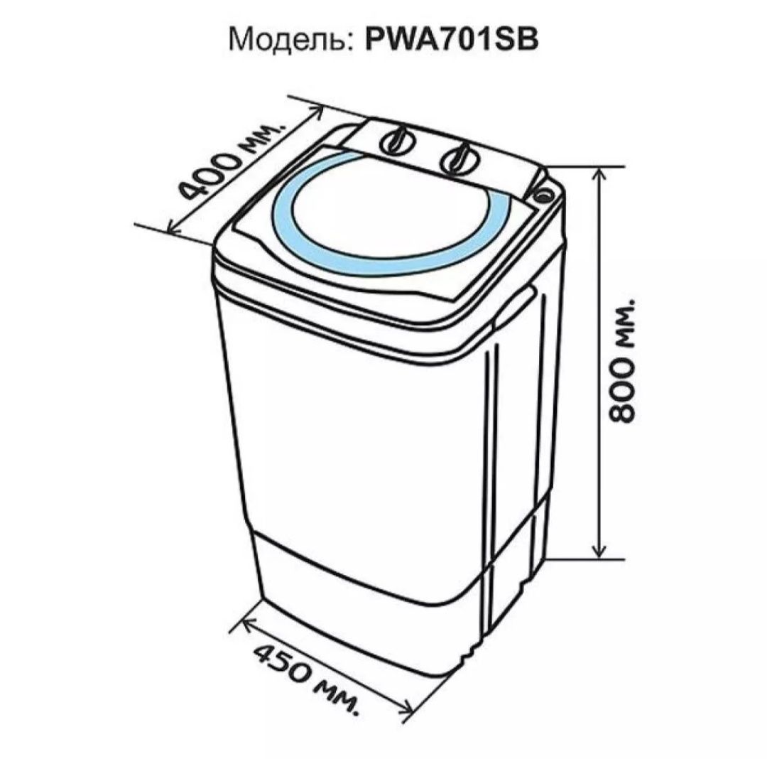 Стиральная машина PRIME Technics PWA701SB - AT223056