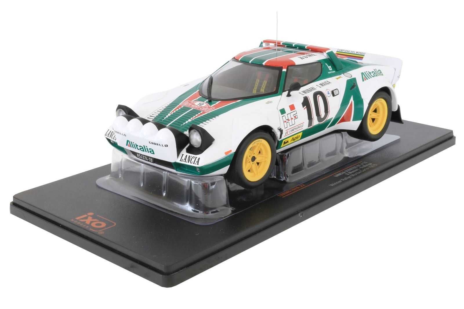 Lancia Stratos "Alitalia" Rally Monte Carlo 1976 - Ixo - 1/18