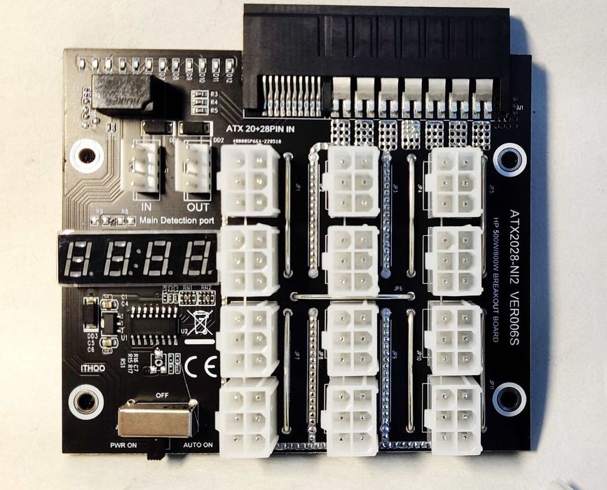 адаптер (плата) управления, синхронизации серверного блока питания HP