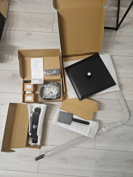 Zestaw prysznicowy z termostatem