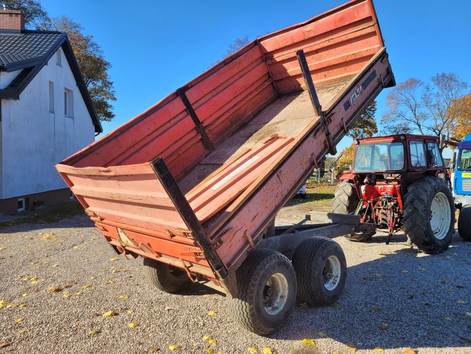 Przyczepa wywrotka 8.5t tandem velsa