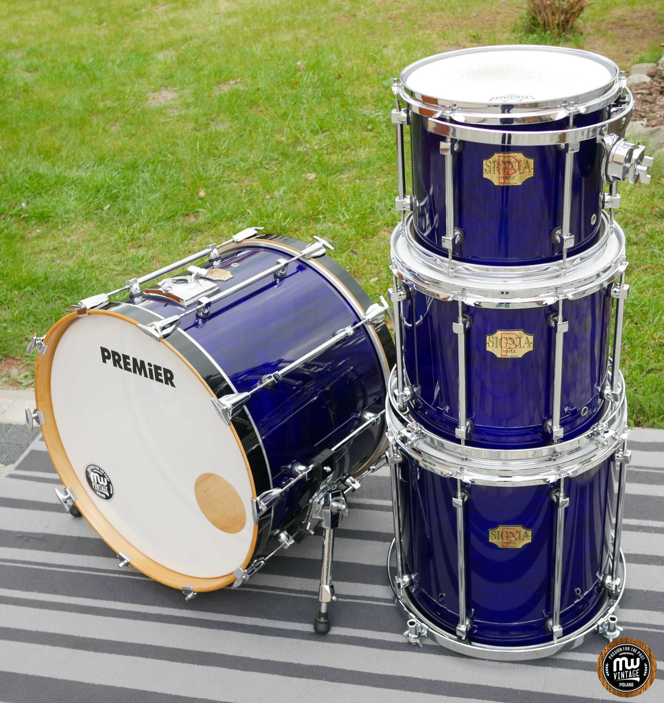 Perkusja Premier Signia Maple 22", 12", 14", 16" Sapphire Blue ‼️