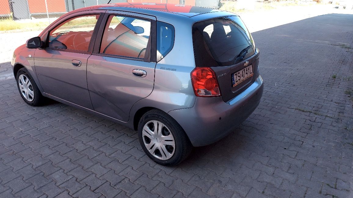 Aveo 1.2, 2007 r., 5 drzwi, Klima, Wspomaganie