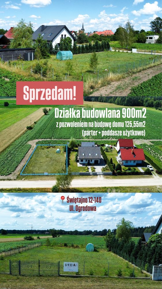 Działka budowlna MAZURY