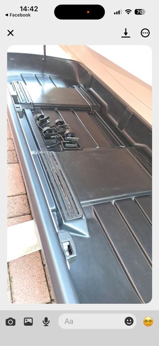 Box dachowy AMOS Trawel Pack 440 bialy