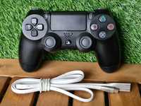 Oryginalny pad do ps4 - dualschock 4 v2 CZARNY + Kabelek USB