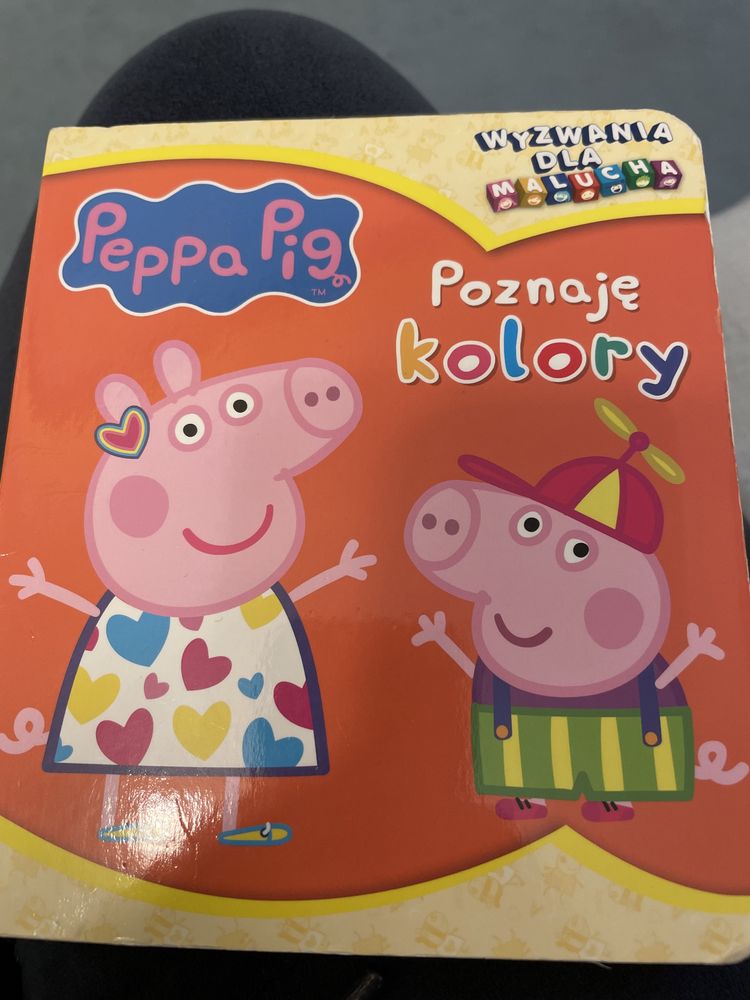 Peppa pig poznaje kolory ksiazeczka