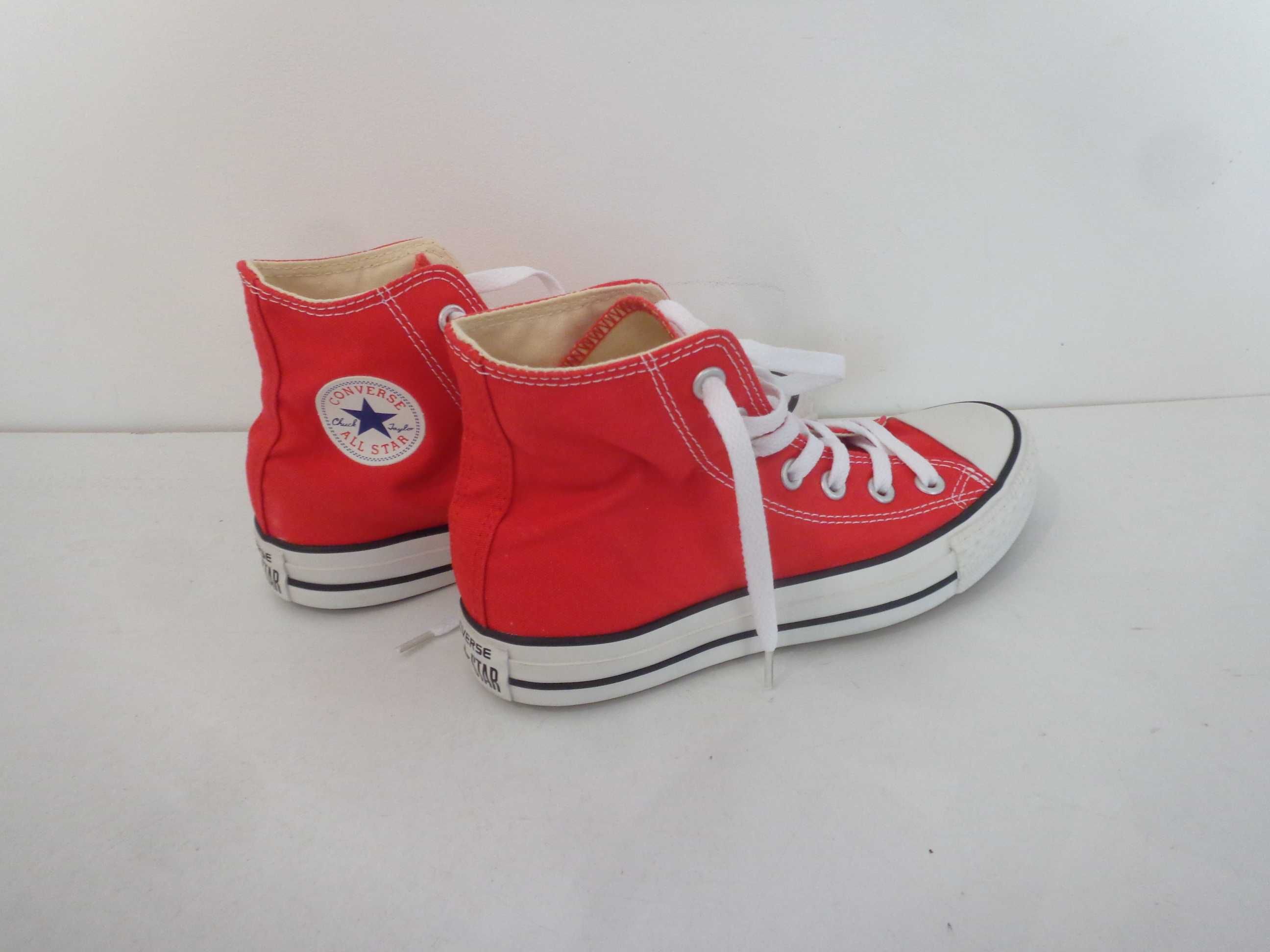 Czerwone trampki Converse All Star rozmiar 36