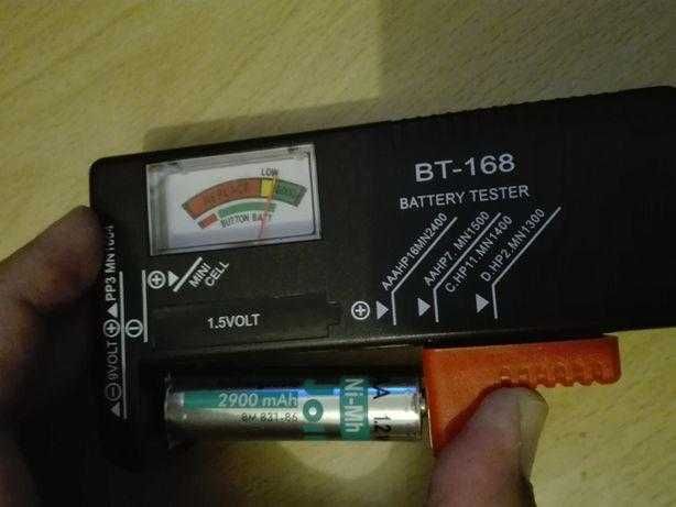 Testador de Pilhas / Baterias AA AAA C D e 9v Universal