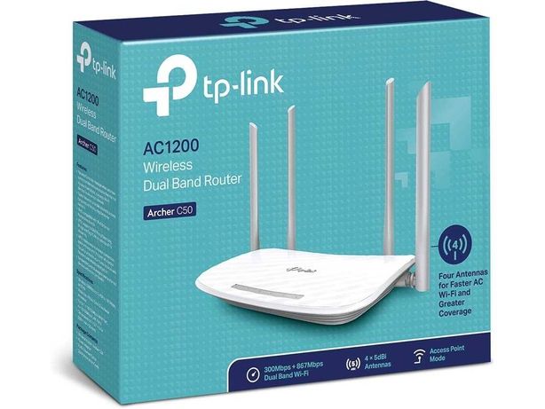 Router TP-Link Archer C50 como novo