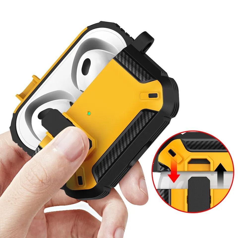 Etui Do Airpods Pro 2 Case Pokrowiec Obudowa Czarne