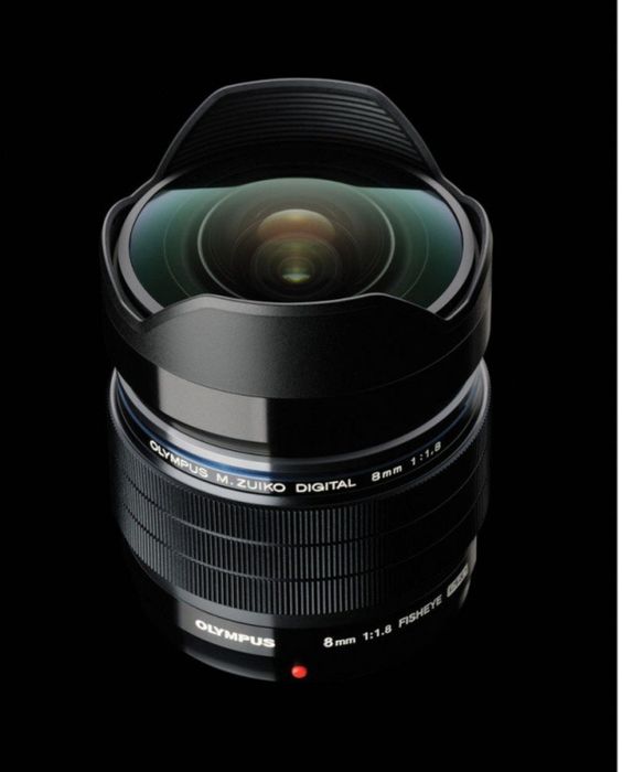 Обьектив M.Zuiko Olympus ED 8mm / F1.8  PRO объектив MICRO 4/3 MTF