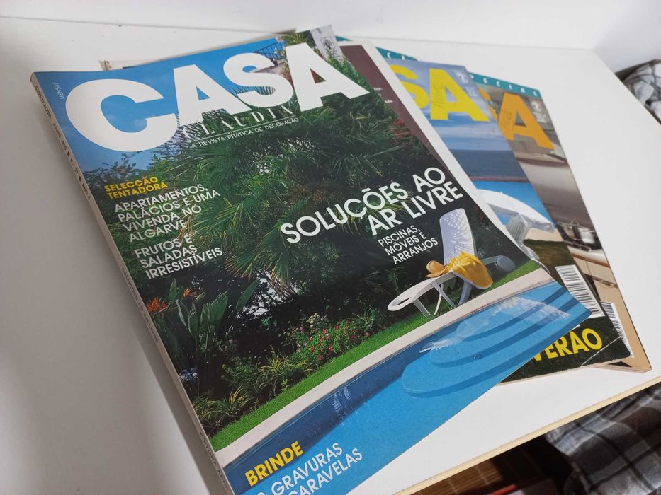 4 Revistas Casa Cláudia - Anos 90