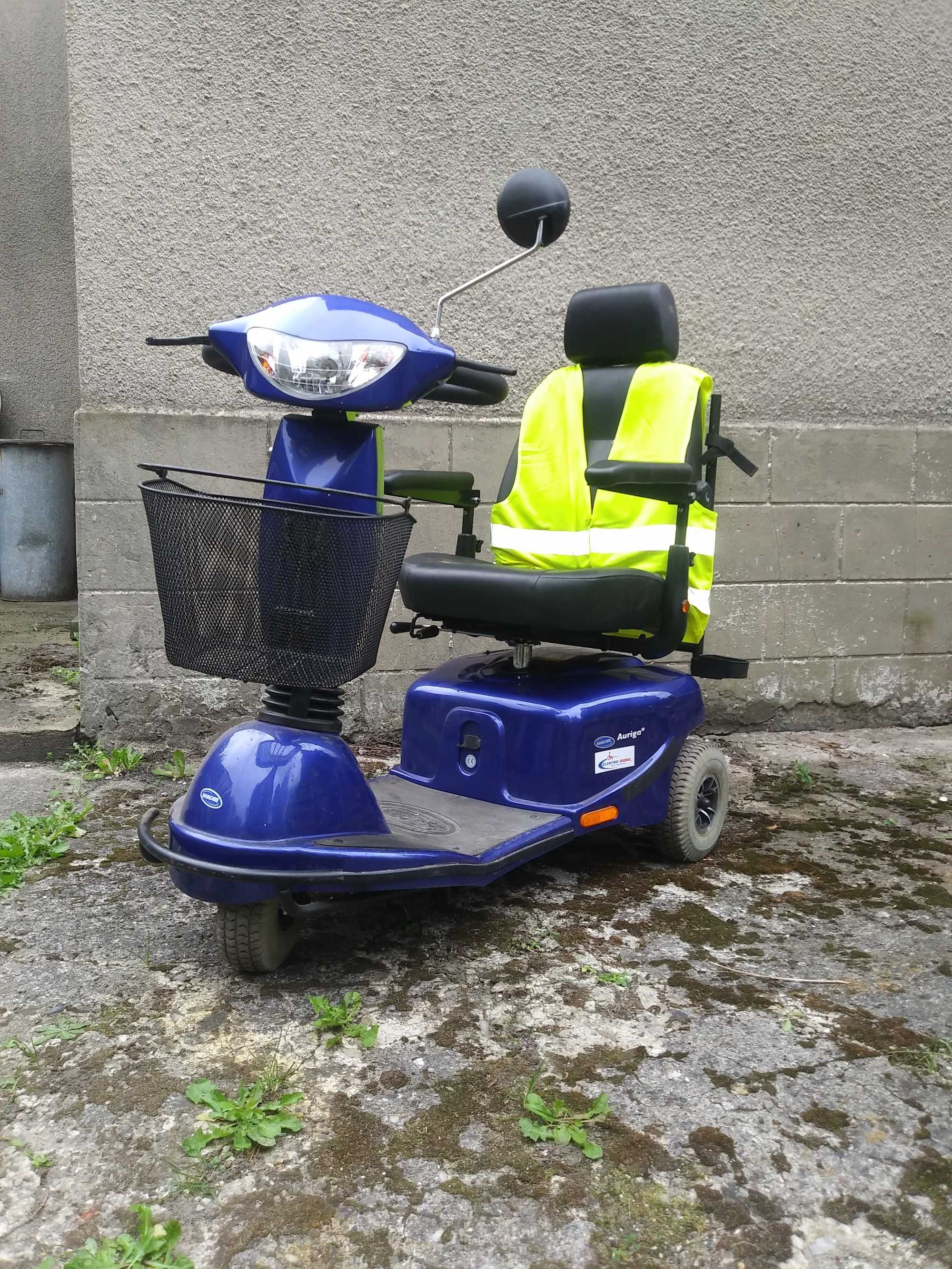 Elektryczny wózek inwalidzki AURIGA dla seniora
