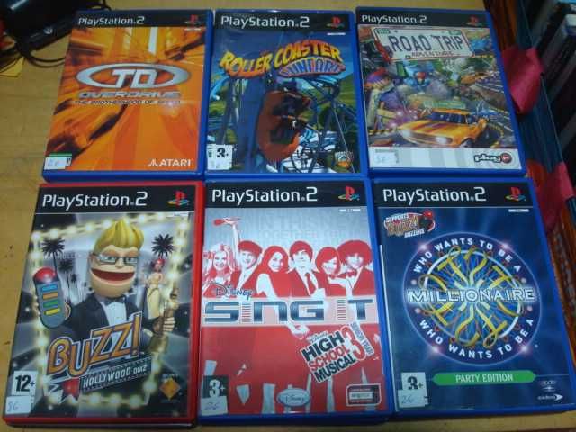 lote 16 jogos playstation ps2