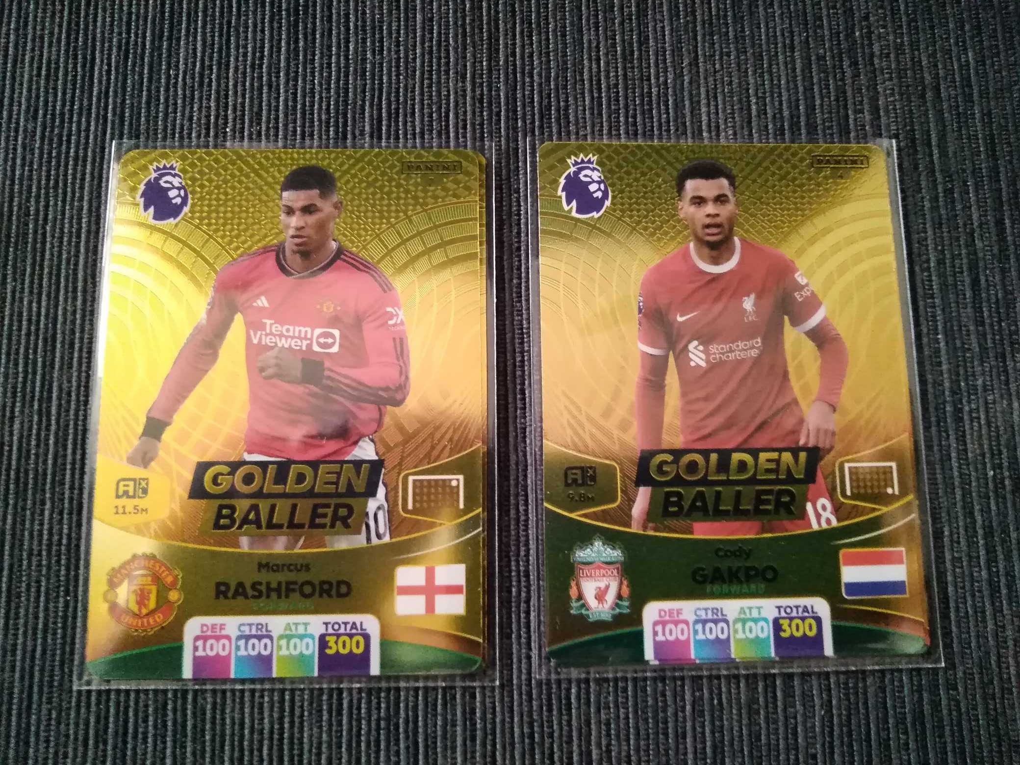 Premier League 2023/2024 - karty Golden Baller