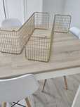 Prateleira dourada ikea