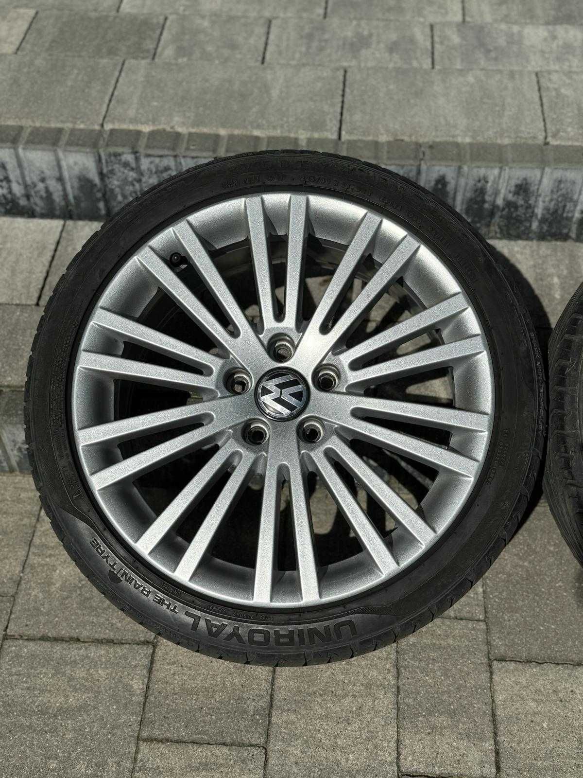 Felgi aluminiowe z oponami VW Golf V R32 - sprzedam !