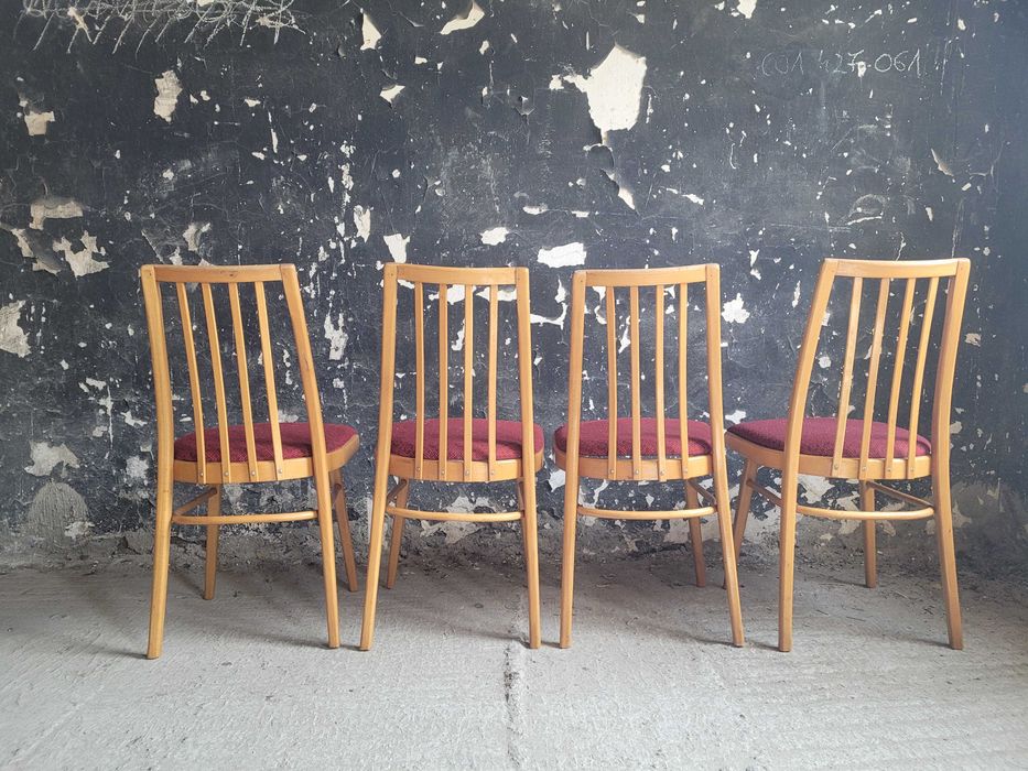 Krzesła Suman Czechosłowacja vintage prl 60 lata