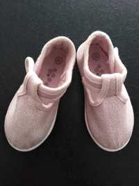 Buty dla dziewczynki rozm 22 różowe buciki