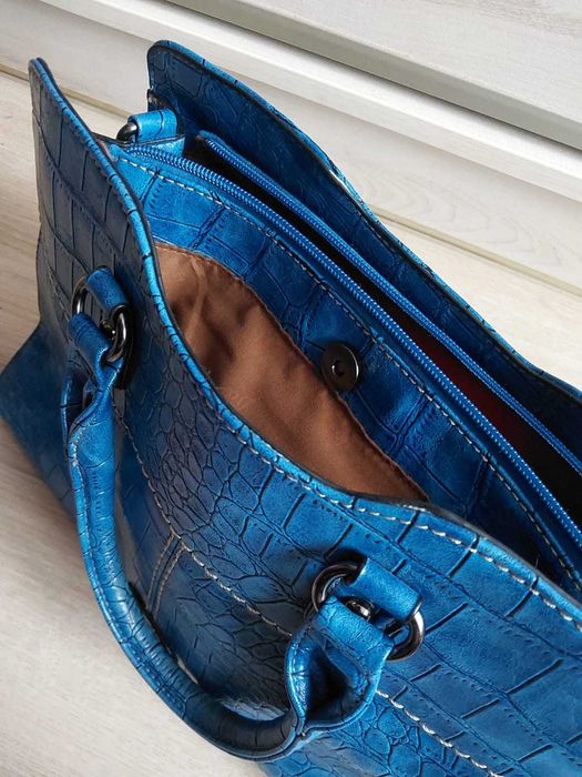 Torebka damska niebieska