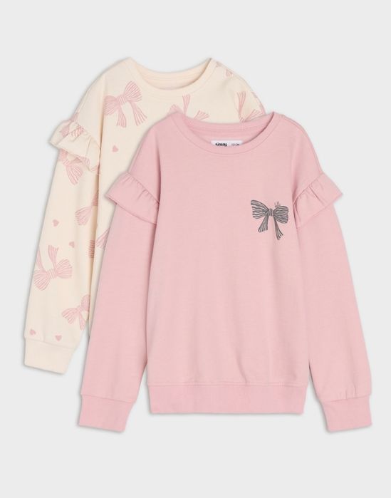 Bluza z długim rękawem 116 Sinsay 2 szt nowe z metką