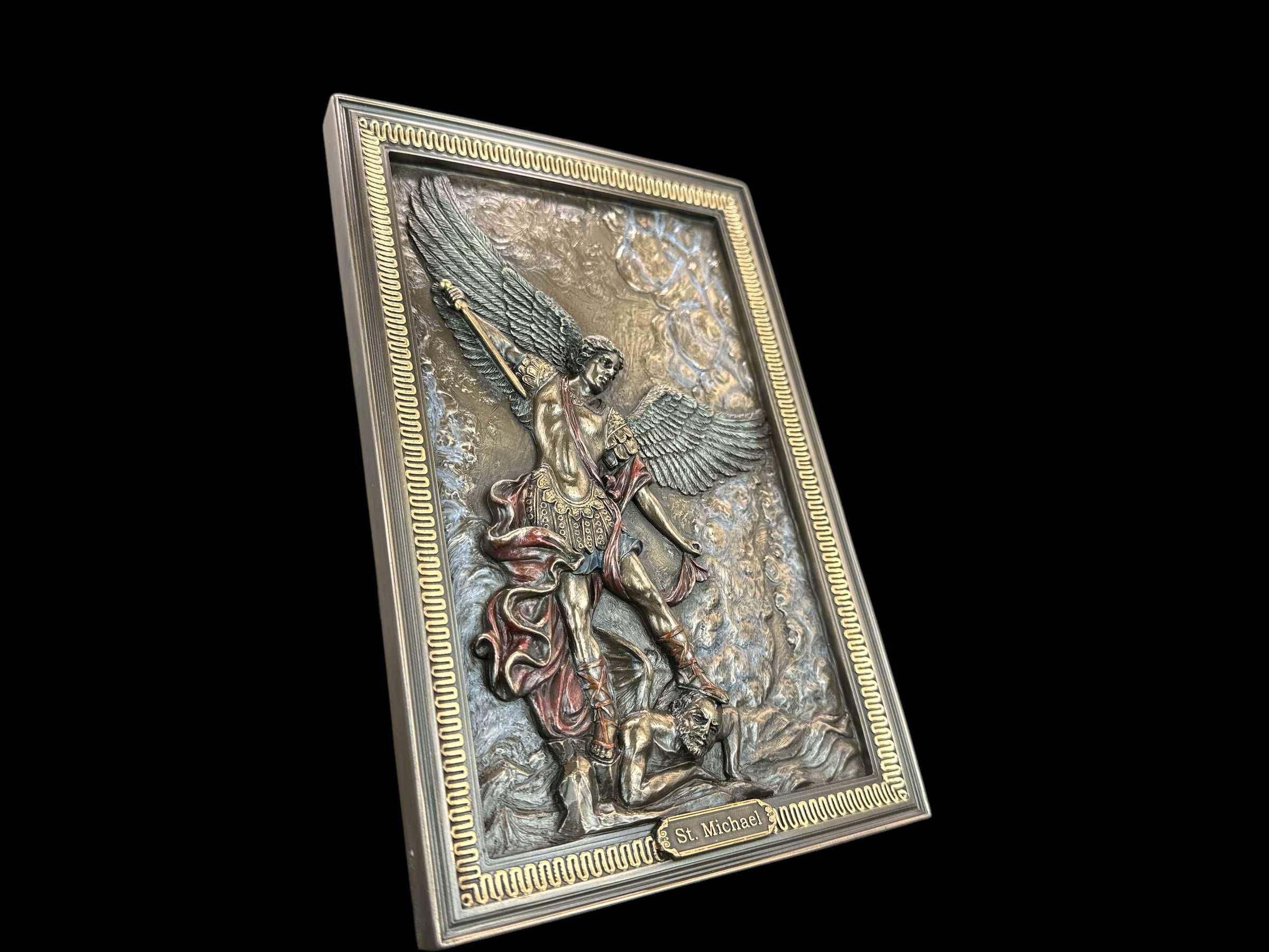 Ikona - Św Michał Depczący Demona Veronese (Wu77174a41)