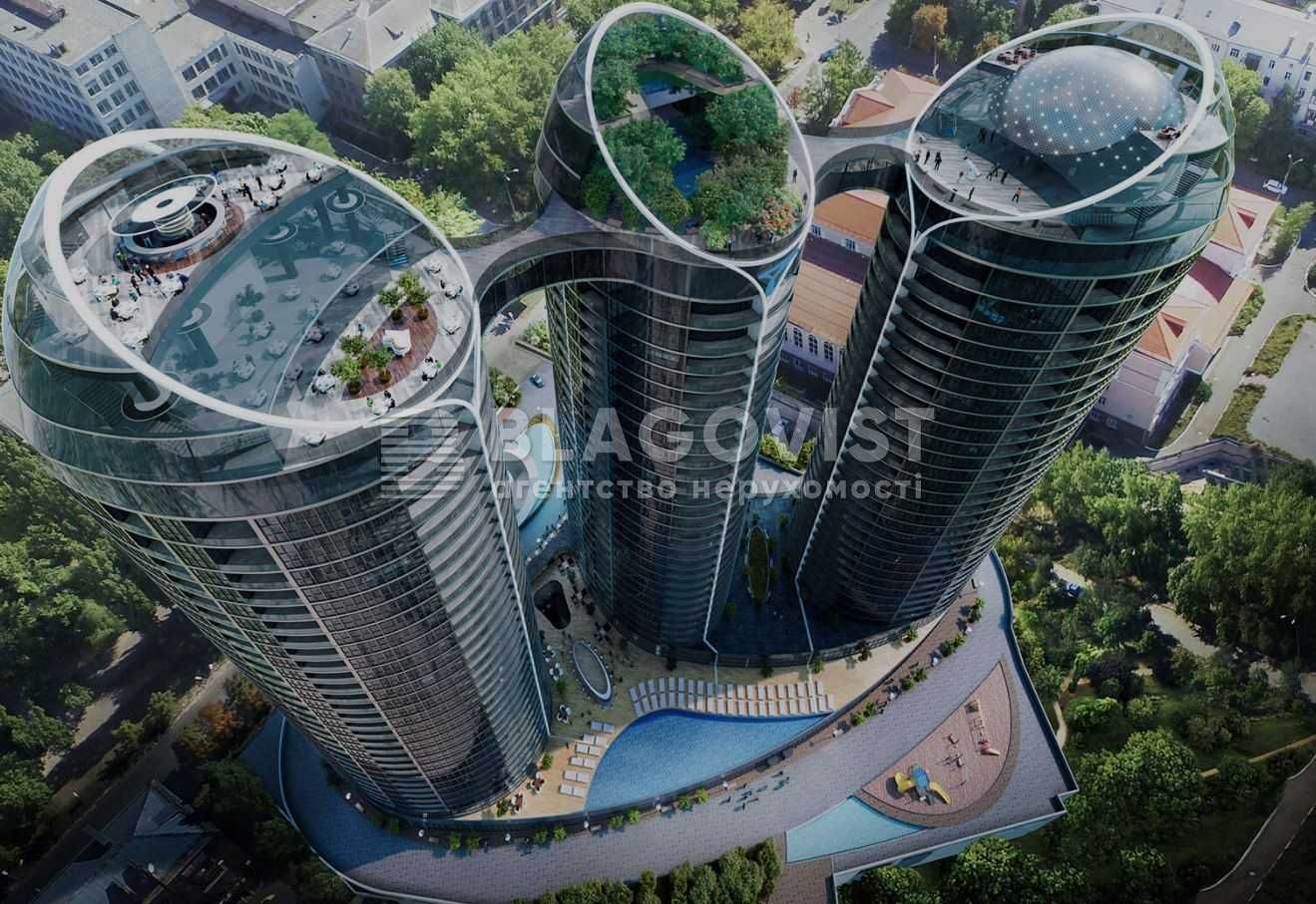 Продам 2к 62 м2 ЖК "Taryan Towers" Иоана Павла(Патриса Лумумбы) 12