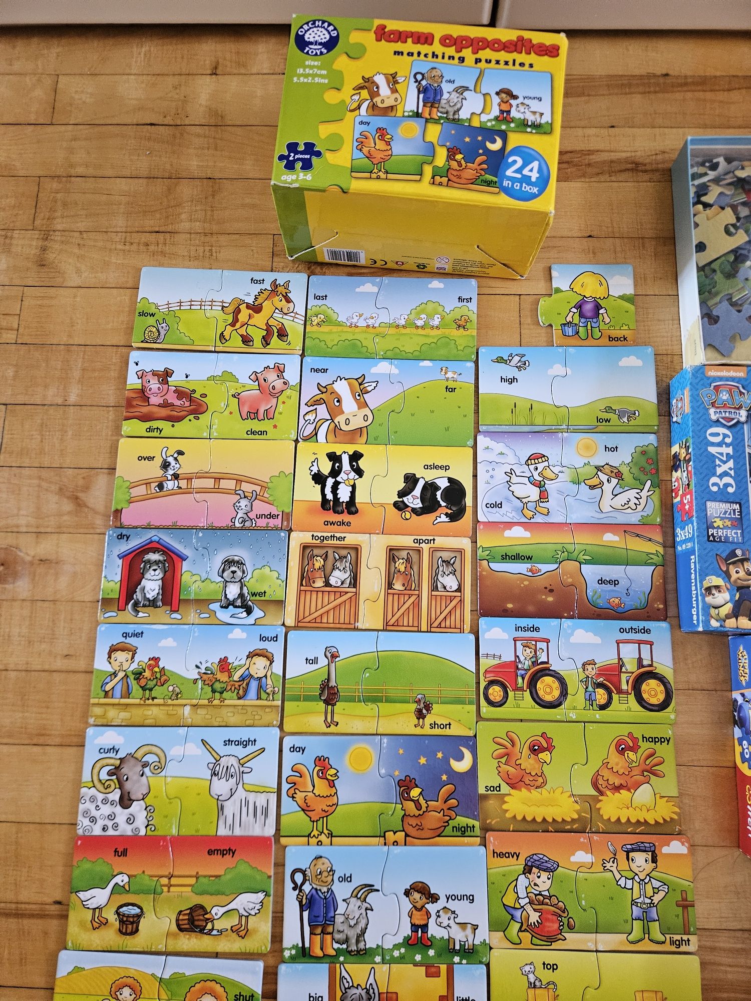 Пазли,лото,пірамідка,trelf,ravensburger,свинка пеппа