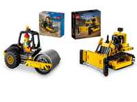 | MEGA ZESTAW | LEGO Technic Buldożer + LEGO City Walec budowlany