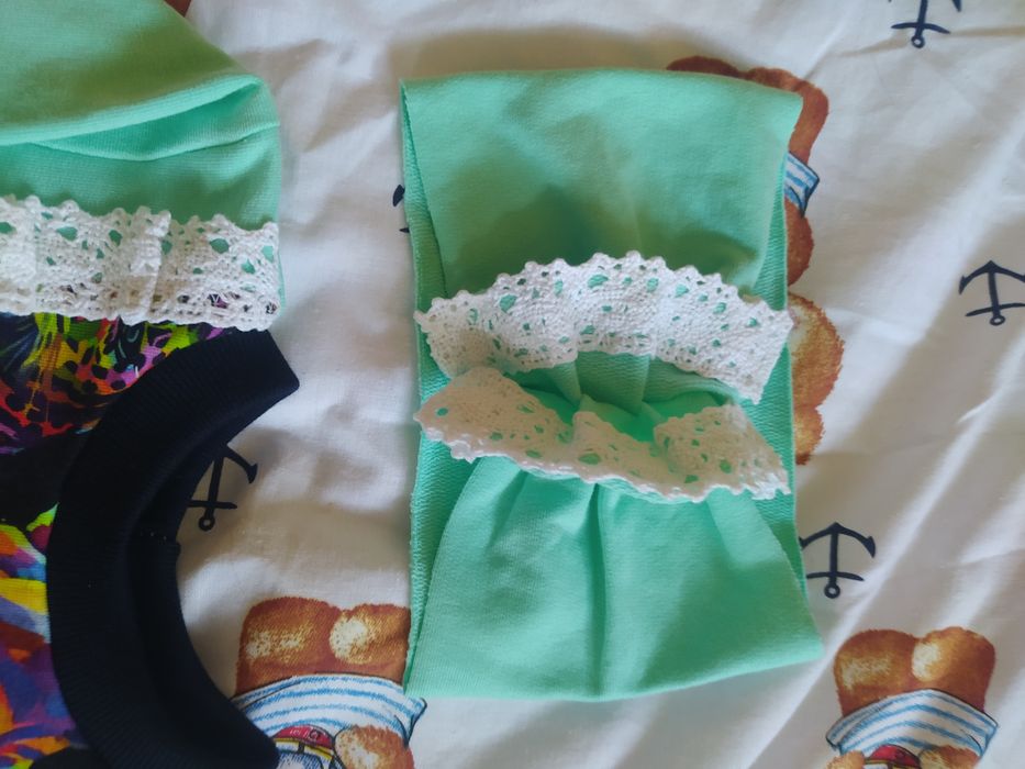 Komplecik Handmade dziewczynka 62 cm