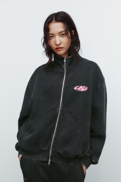 Кофта, світшот, худі на молнії Зара Zara М