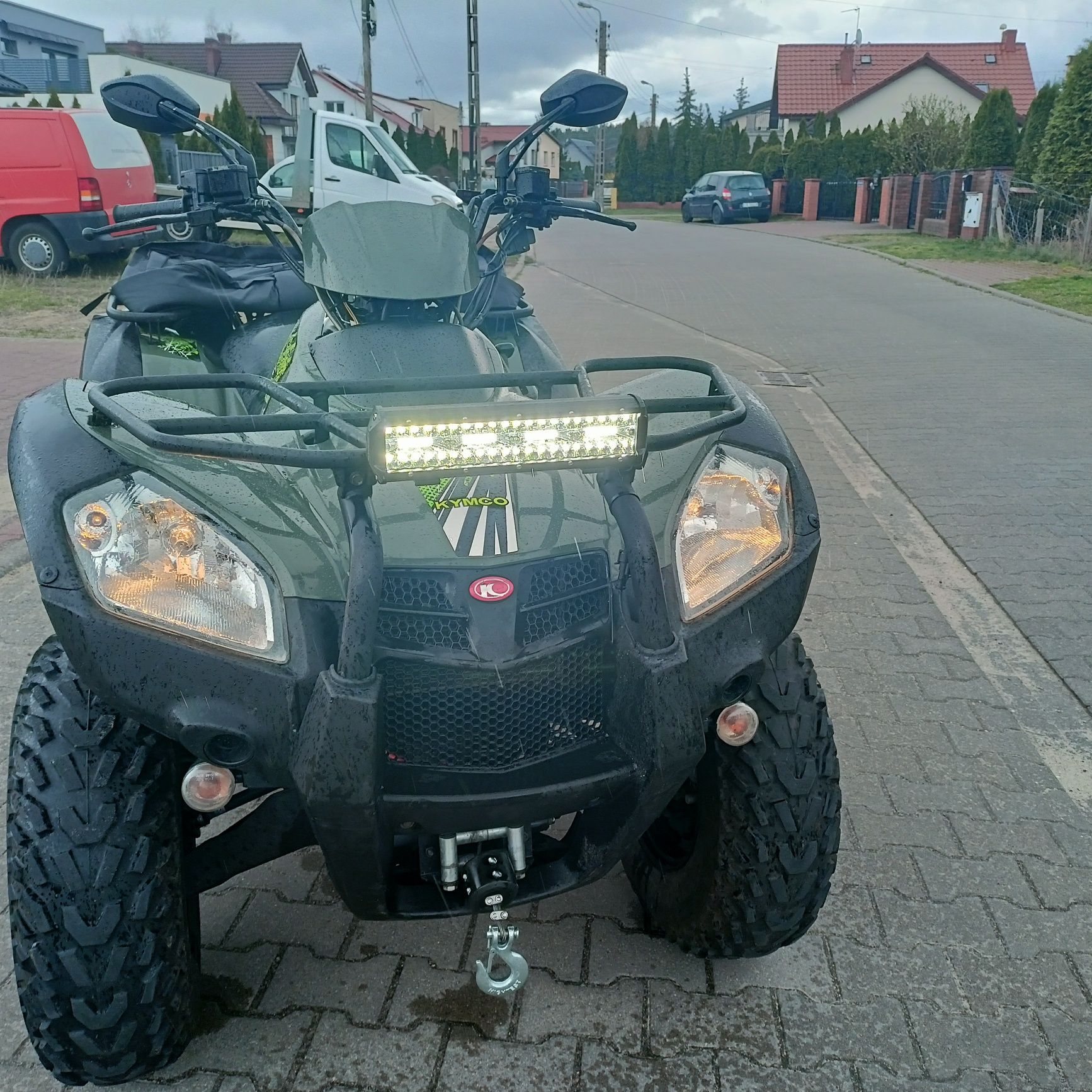 Kymco MXU 500 IRS 2017 rok przebieg 5500 km LED BAR 4x4