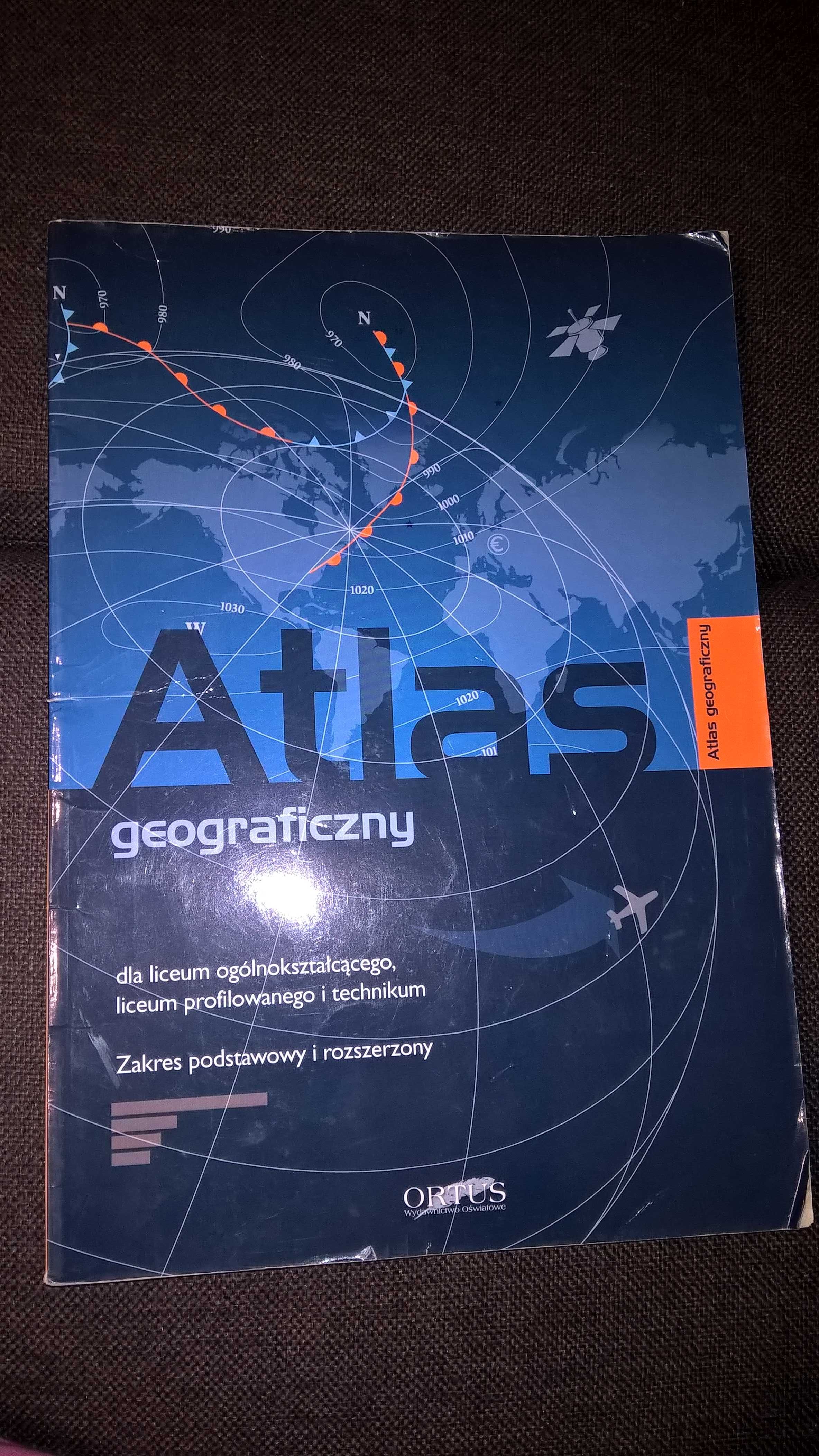 Atlas geograficzny dla liceum ogólnokształcącego, liceum profilowanego